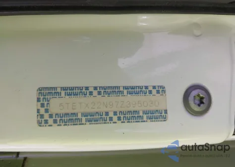 2007 Toyota Tacoma из США, поврежденный, VIN 5TETX22N97Z395030